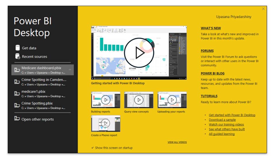 escritorio power BI