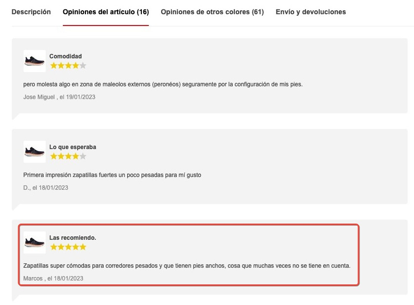 reseña deporvillage