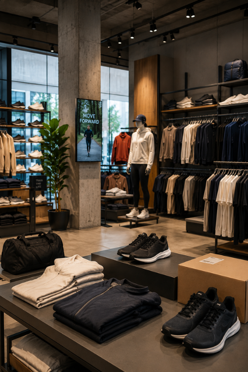 Moda, deporte y retail especializado